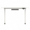 Подъемный стол с регулировкой по высоте XTEN-UP AT-003, белый, 140х70х73/121 см